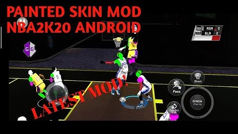 NBA2K20 PAINTEDSKINS MOD!!! #HANESTV #ANDYGAMING