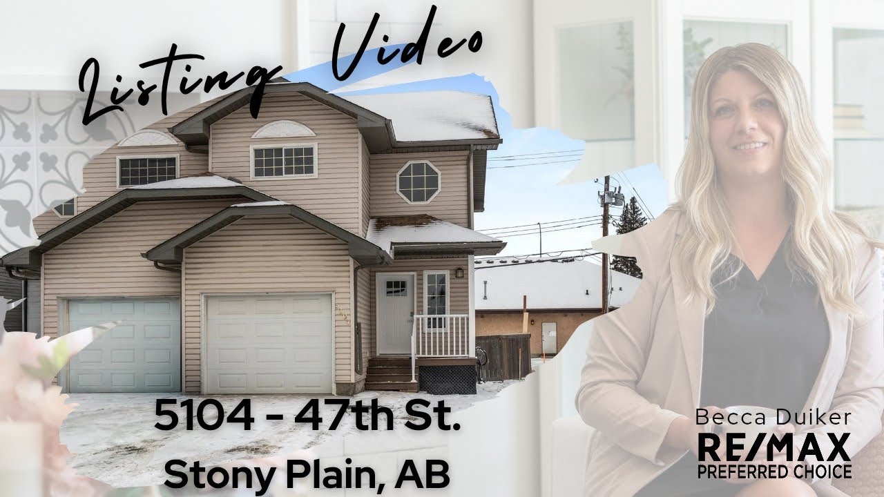 😍 Stony Plain Renovated Half Duplex 😍