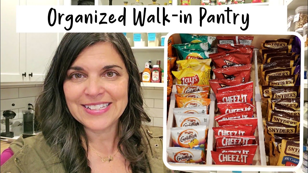 28 Ways to Organize a Walk-In Pantry for Maximum Storage