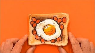 Art Attack - Series 17 (2004), Episode 1: “Toast Painting”
