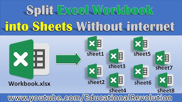 How to Split workbook into sheets in Excel (2022)