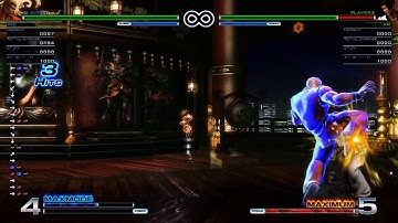 KOF XIV RYO SAKAZAKI COMBO 90% VIDEO 1