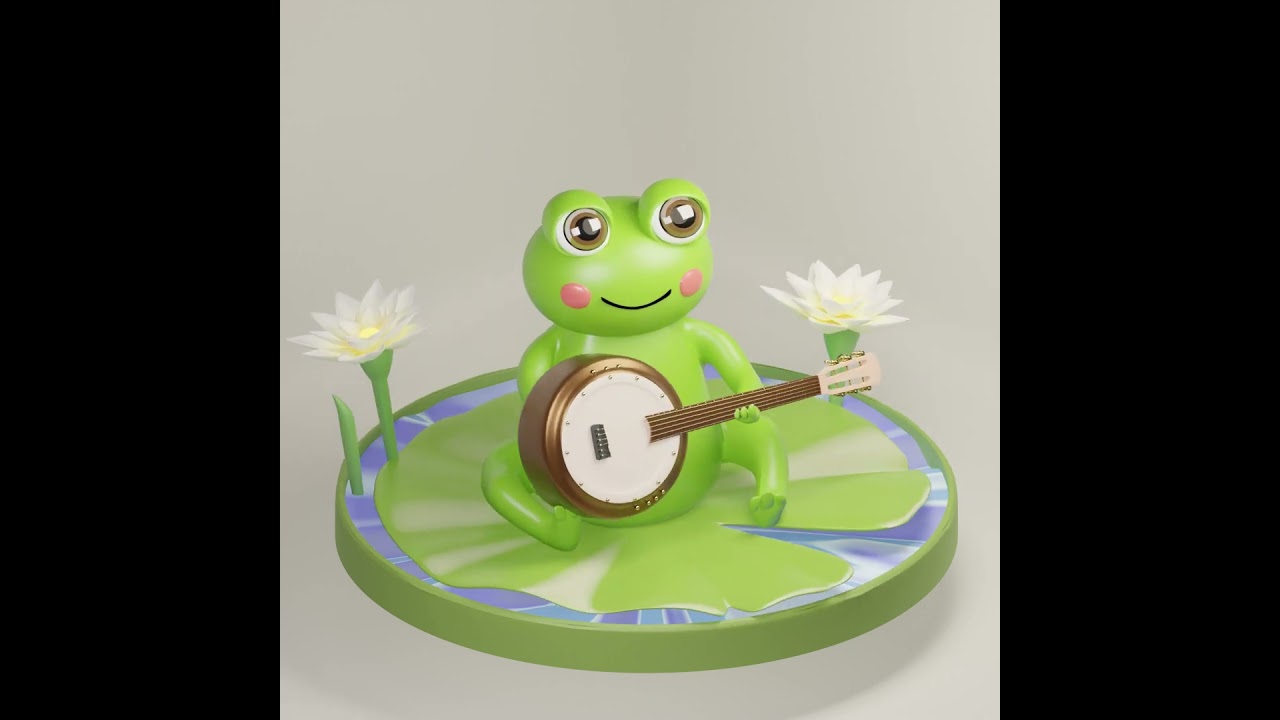 Low Poly 3D Character  