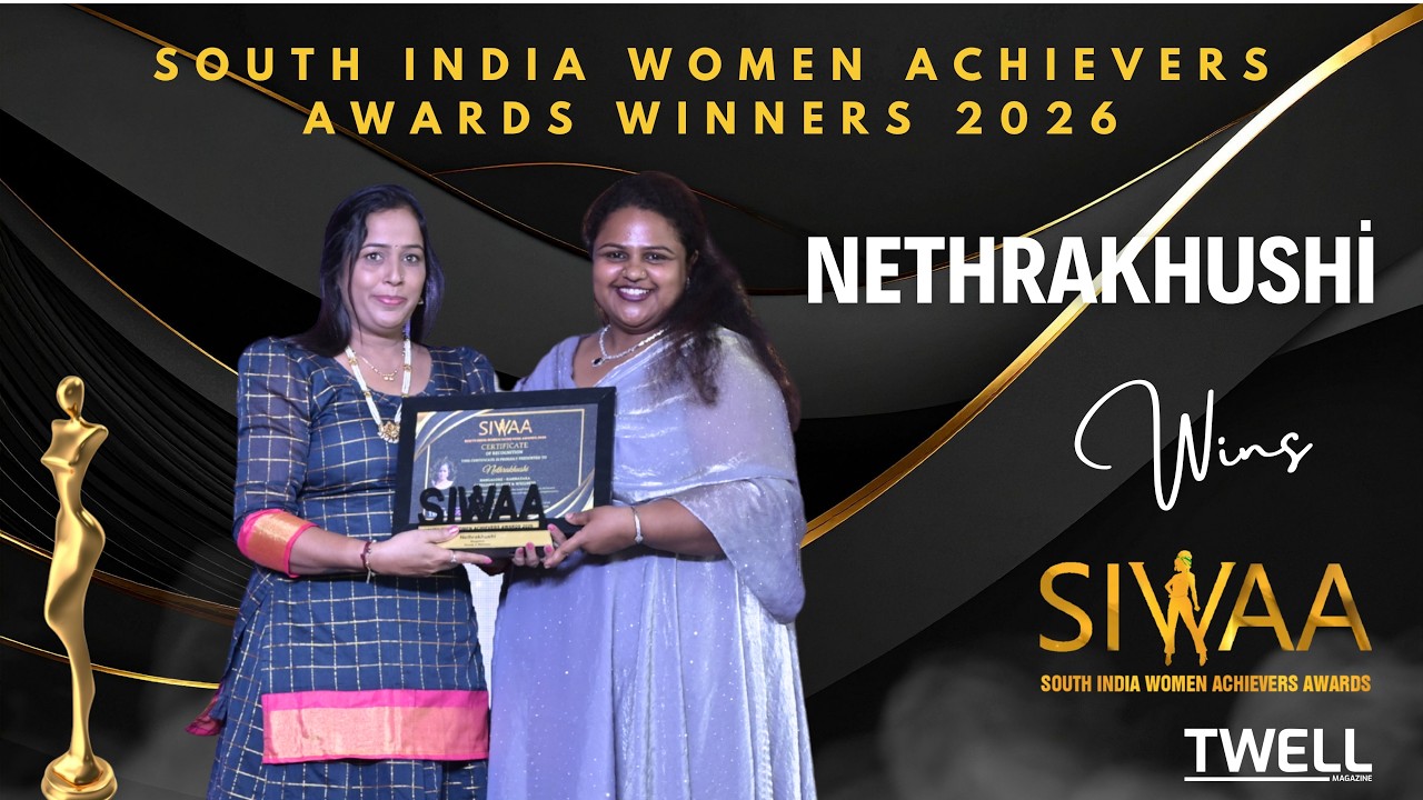 Nethrakhushi: Bridal Expert Wins Beauty & Wellness Award | SIWAA 2026