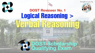 DOST Scholarship Qualifying Exam  Reviewer No. 1: Verbal Reasoning | Review Central