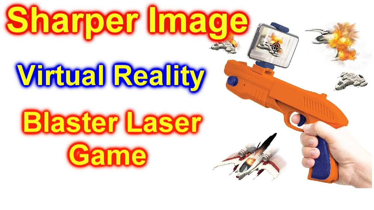 Details about   Brand New Sharper Image Augmented Reality Laser Game 