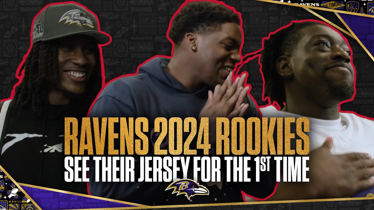 Ravens Rookies Ravens Rookies See Their Jerseys for the First Time | Baltimore Ravens ...