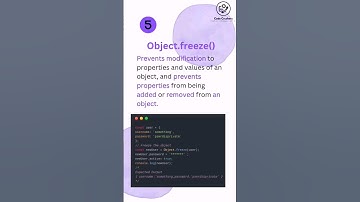 Essential JavaScript Object Methods You Should Know | Code Crushers #javascript #shorts