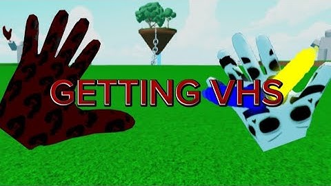 GETTING VHS Killstreak Gloves Button Test 2