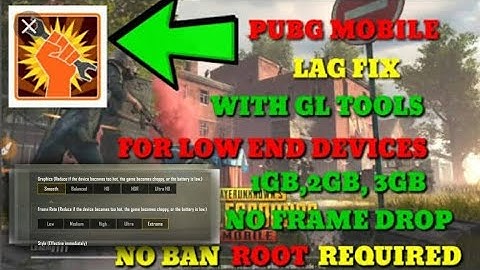 Gltool 60 fps setting / rooted android / zero lag / smooth + extreme