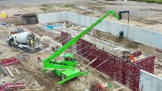 General Contractor Saves Time & Money With Merlo Roto 60.24 MCSS From Manulift | Concrete Formwork