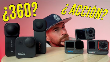 NO SABES SI COMPRAR una cámara de ACCIÓN o una 360
