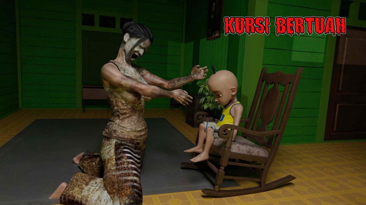 Upil diculik HANTU Kursi goyang