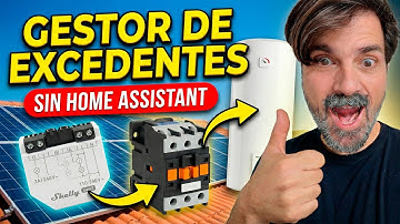 El gestor de excedentes MÁS BARATO con Shelly EM (sin Home Assistant)