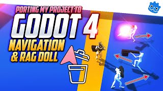 Godot 4: Navigation & Rag Doll / Porting a Game to Godot 4 Part 2 by devmar 6,244 views 2 years ago 6 minutes, 26 seconds