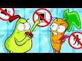 Piro Rules the High School || Funny Situations at School by Pear Couple