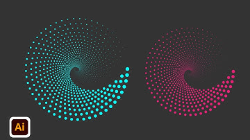 Dotted circle Transform Effects in Adobe Illustrator  Tutorial  | Design pro Effects |