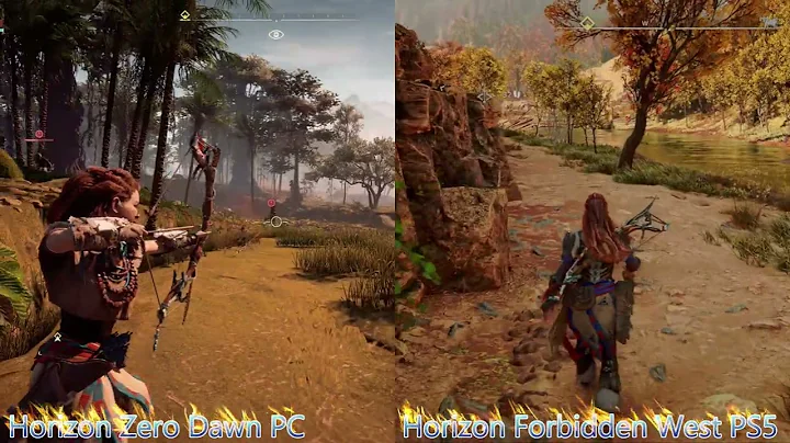 Horizon Zero Dawn no PC: Comparação Visual