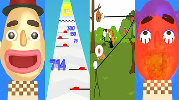 Sandwich Runner | Number Run 🆚 Thief Puzzle Game - All Levels Walkthrough Android & Ios Ep-04