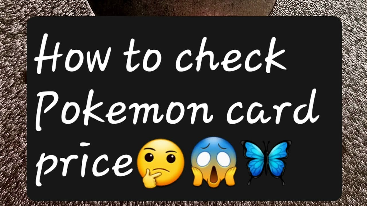 How to check Pokemon card price🤔👇 ll पोकेमोन कार्ड की कीमत 