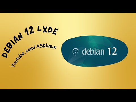 DEBIAN LINUX 12 LXDE | First Impressions & Installation