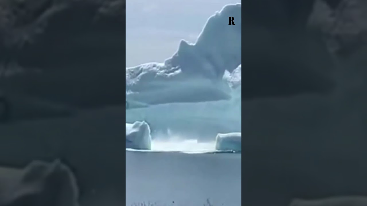 Iceberg si sgretola in Canada