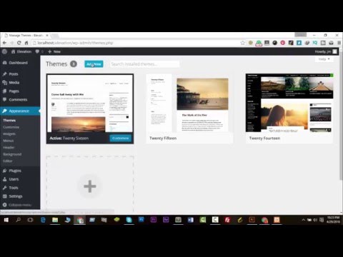 Elevation Theme Installation with Necessary Plugin