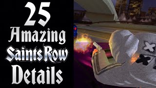 Amazing Details in Saints Row Games You Probably Didn't Know