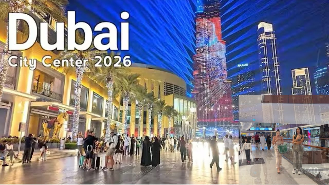 Dubai 2026 Walking Tour NAIF to Dubai Mall Downtown Dubai City Center 