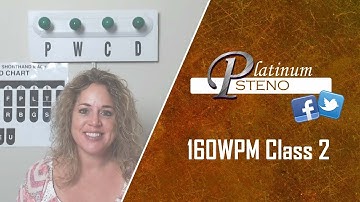 Class #2 160WPM Test