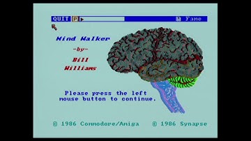 Amiga Mind Walker game play 60fps