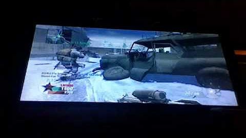 blackops wii online match #1 TDM on array