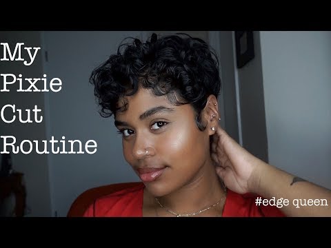 my-curly-pixie-cut-routine