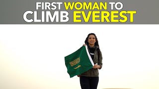 First Woman to Climb Everest