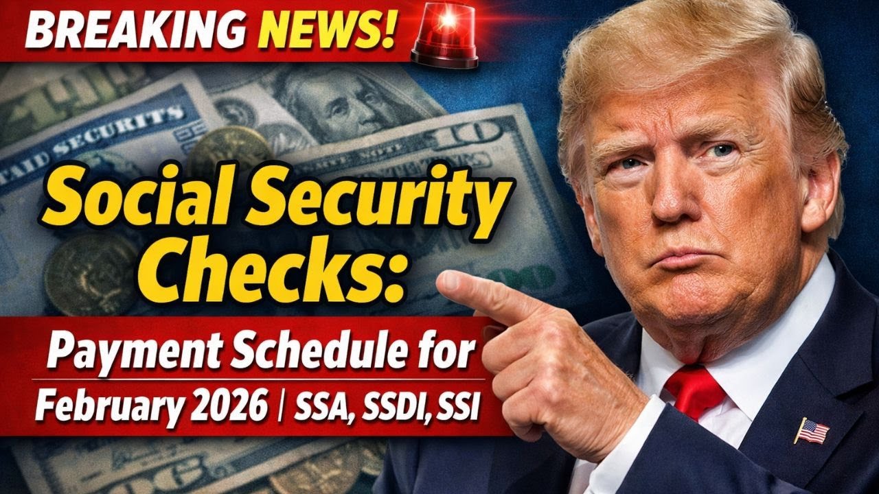 Social Security Checks: Payment Schedule for February 2026 | SSA, SSDI ...