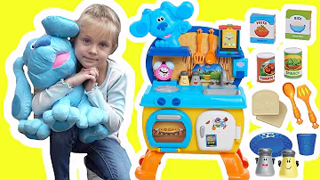 Blues Clues and You Kitchen Setup for Picnic! Mail Time