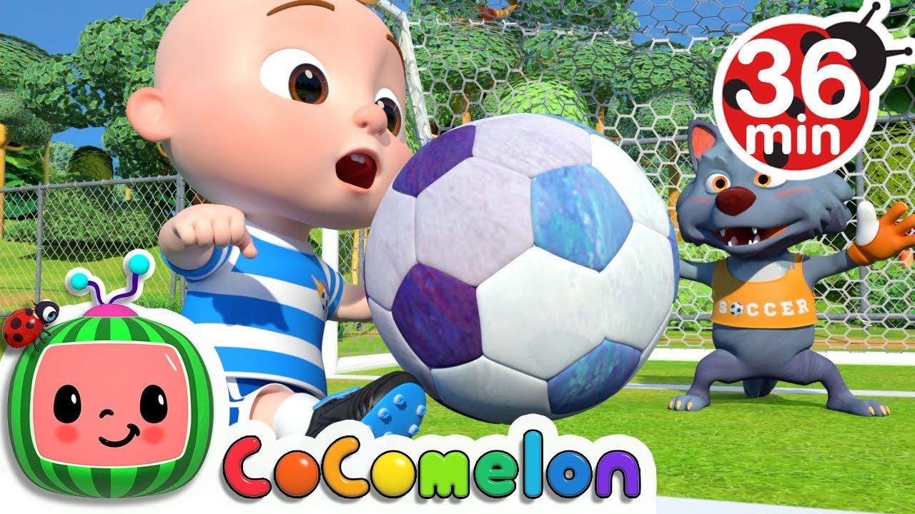 The Soccer Football Song  More Nursery Rhymes  Kids Songs   CoComelon