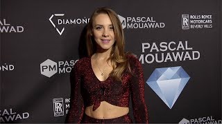 Lauryn Elaine Champagne Night Diamond Event Red Carpet