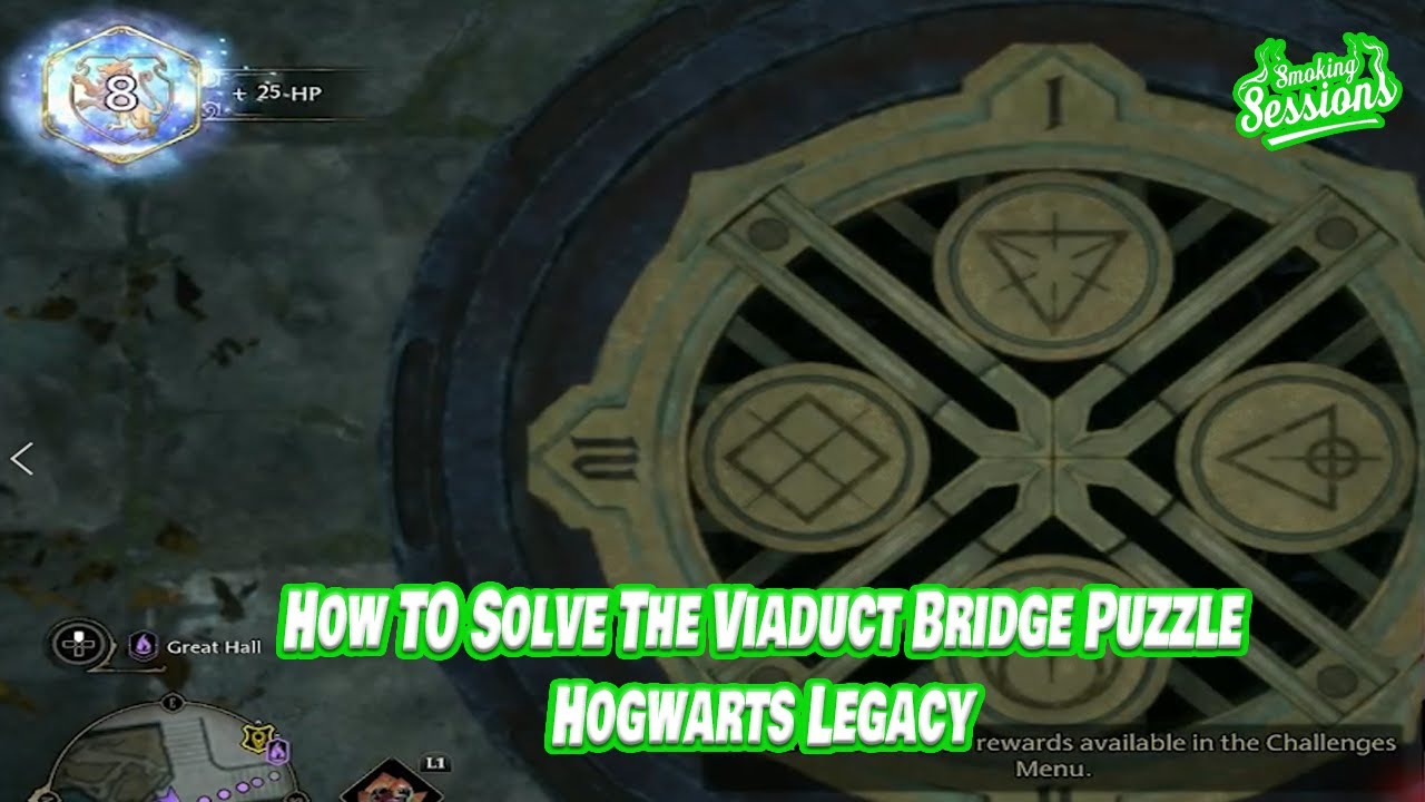 Hogwarts Legacy Bridge Puzzle Guide: Viaduct Courtyard