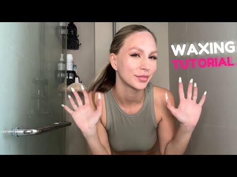 Vagina waxing shaving tutorial | Brazilian waxing | #shaving #waxing #brazilianwaxing #woman
