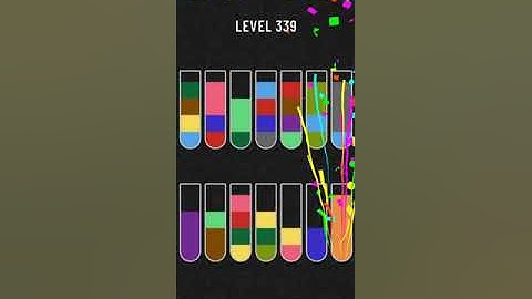 Water sort puzzle level 339
