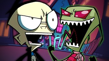 Invader Zim vs Dib Membrane. Epic Rap Battles of Cartoons Season 3.