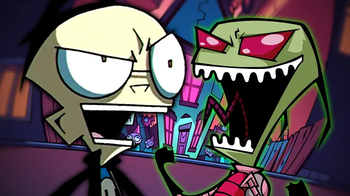 Invader Zim vs Dib Membrane. Epic Rap Battles of Cartoons Season 3.