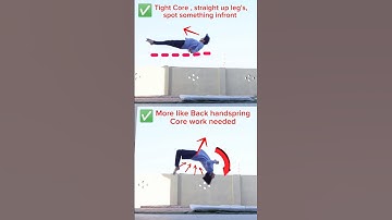 Stall Backflip vs Layout Backflip Technique 👍✅ #backflip #short @hamzas-lifee