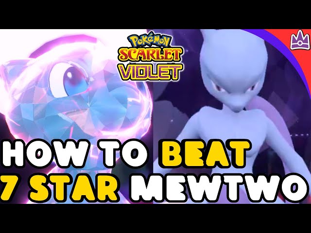 Pokemon Scarlet & Violet trainers OHKO 7-Star Mewtwo with four