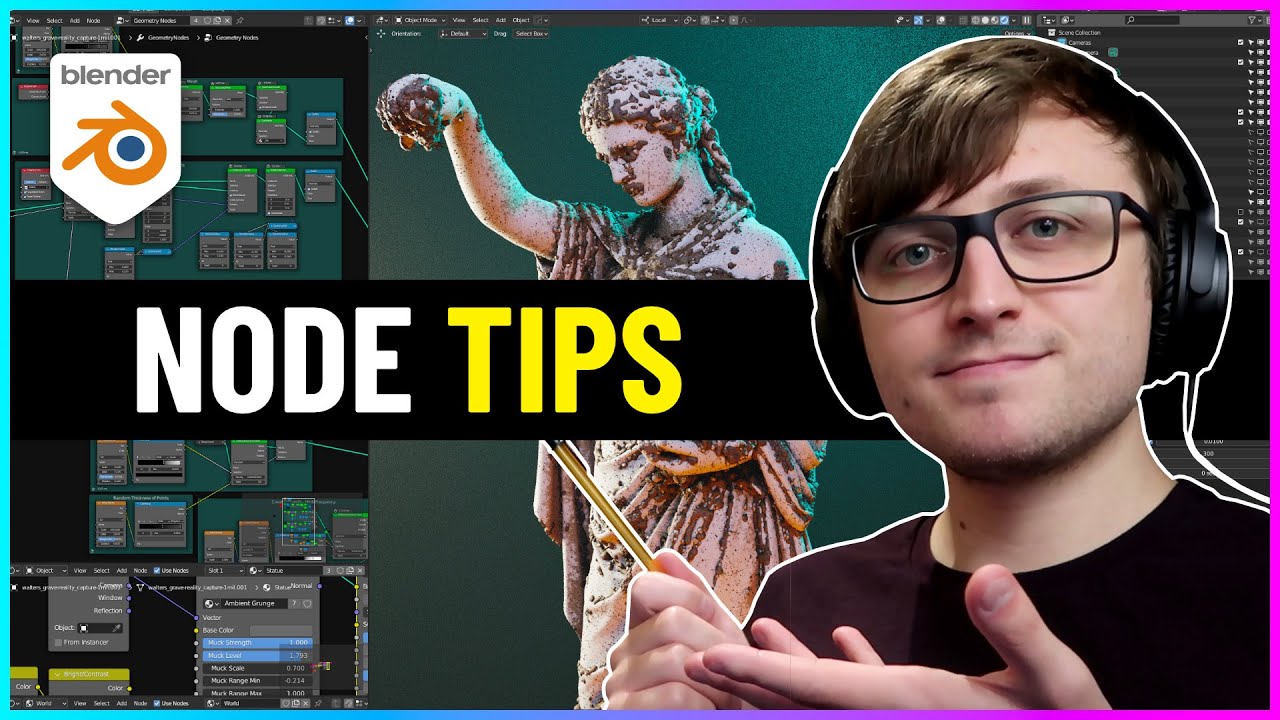 14 MORE Node and Art Tips for Blender 3.1! - YouTube