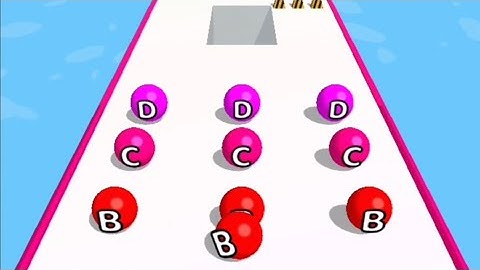 A-Z Run - Gameplay Walkthrough Level 6 #shorts