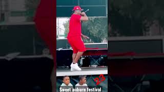 Kk da beast live at sweet auburn festival Downtown ATL PERFORMING LIVE #backitup  📽️🎚