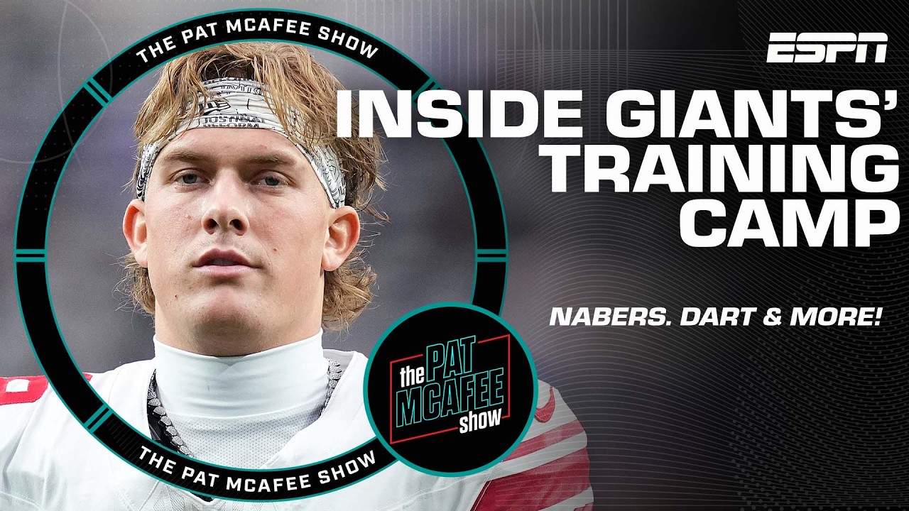 🚨 INSIDE THE NEW YORK GIANTS' TRAINING CAMP 🚨 | The Pat McAfee Show