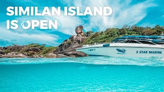 Similan Islands ARE OPEN | The most Beautiful Islands in Thailand October 2023